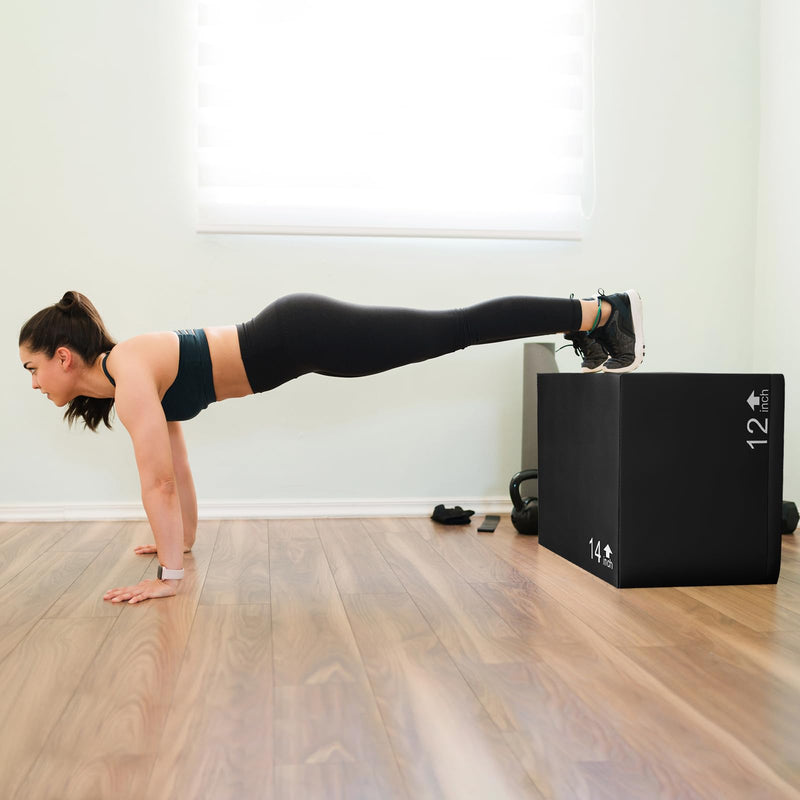 Load image into Gallery viewer, Goplus 3 in 1 High Density Foam Plyometric Jump Box

