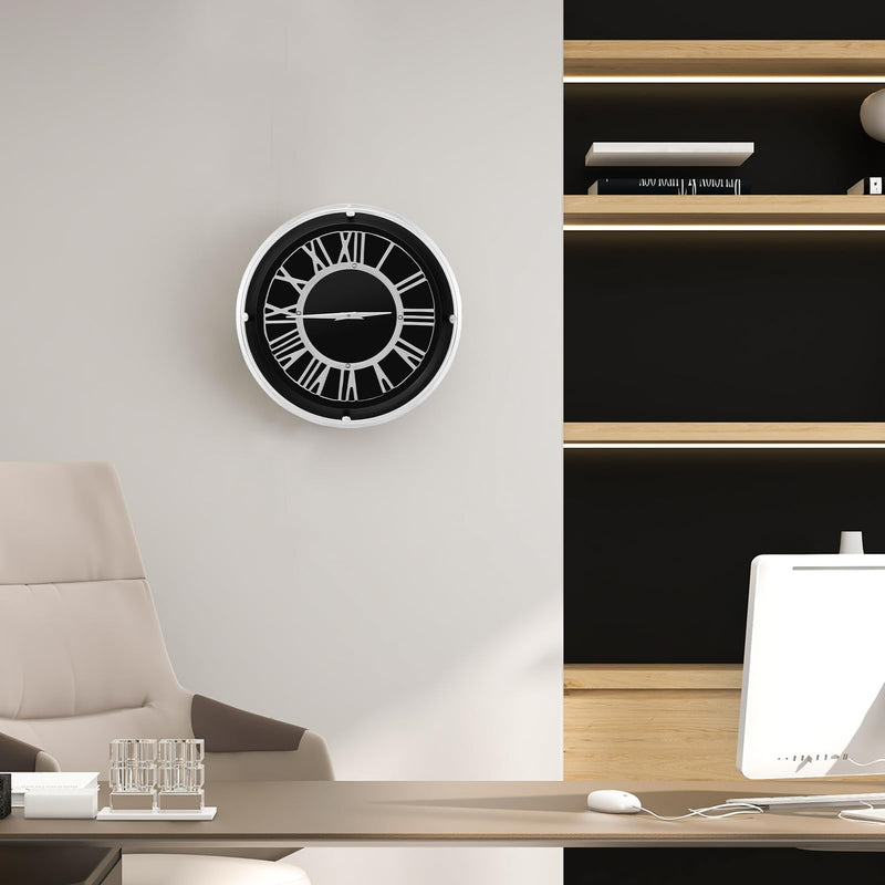 Load image into Gallery viewer, Goplus Silent Wall Clock, Non-Ticking Modern Clock
