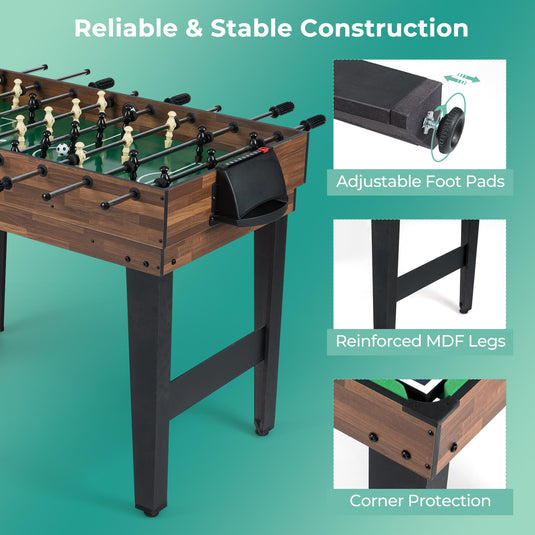 Goplus 10-in-1 Combination Multi Game Table Set for Game Night