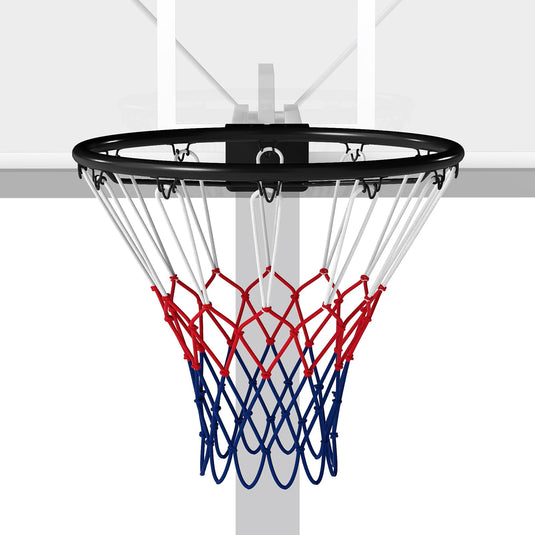 Goplus 18" Replacement Basketball Rim with All Weather Net & Dual-spring