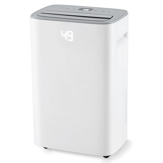 52 Pint Dehumidifier for Basement, 4500 Sq. Ft Portable Dehumidifier w/Auto & Manual Drainage