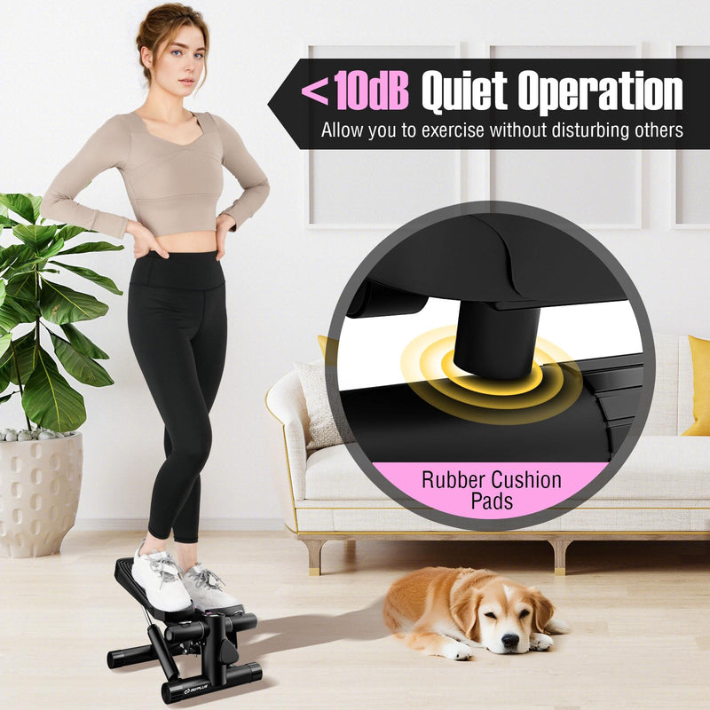 Load image into Gallery viewer, Goplus Mini Stepper for Exercise at Home
