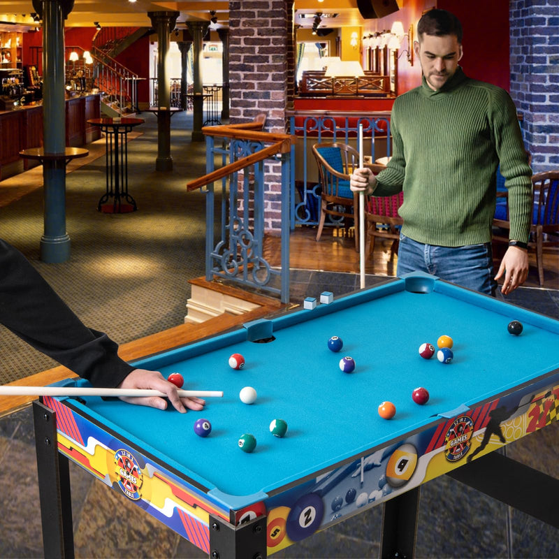 Load image into Gallery viewer, Goplus 12-in-1 Multi Game Table, Combo Game Table w/Foosball, Billiard, Table Tennis, Air Hockey, Bowling, Shuffleboard, Checkers, Chess, Backgammon
