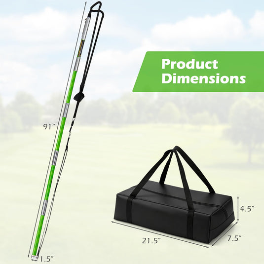 Goplus Arborist Throw Line Launcher Rope Launcher for Tree Work