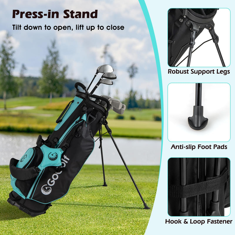 Load image into Gallery viewer, Goplus Complete Golf Club Set for Women | 12 Pieces Right Hand Ladies&#39; Golf Clubs

