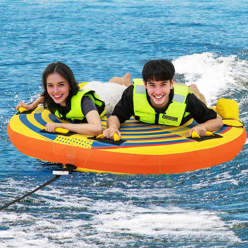 Load image into Gallery viewer, Goplus 1-2 Riders Towable Tube for Boating for Youth Adult
