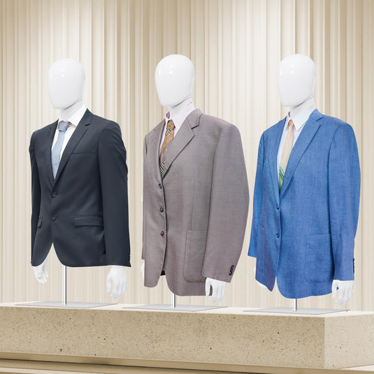 Goplus PP Men Model Mannequin Torso for Tailor Shop