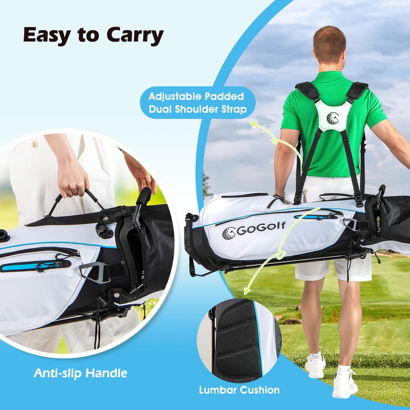 Load image into Gallery viewer, Goplus 12 Pieces Right Hand Golf Clubs Complete Golf Club Set for Men
