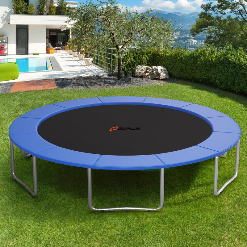Load image into Gallery viewer, Goplus 14FT Water-Resistant Universal Round Trampoline Accessories Safety Pad

