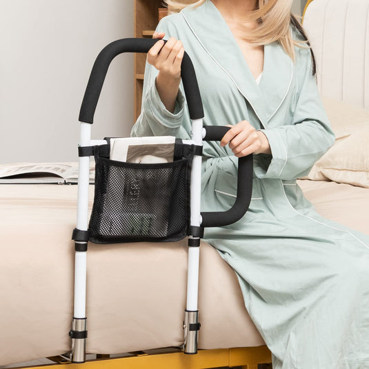 Goplus Bed Rails for Elderly Adults, Medical Bed Support Bar Mobility Assistant