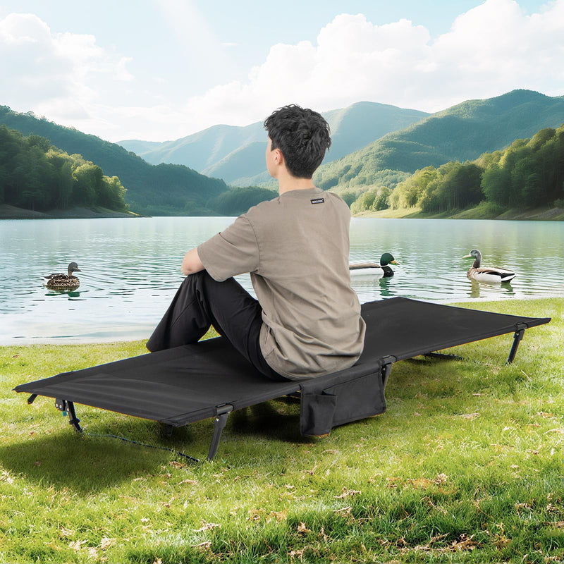 Load image into Gallery viewer, Goplus 4.3LBS Ultralight Foldable Camping Bed with 330 LBS Capacity
