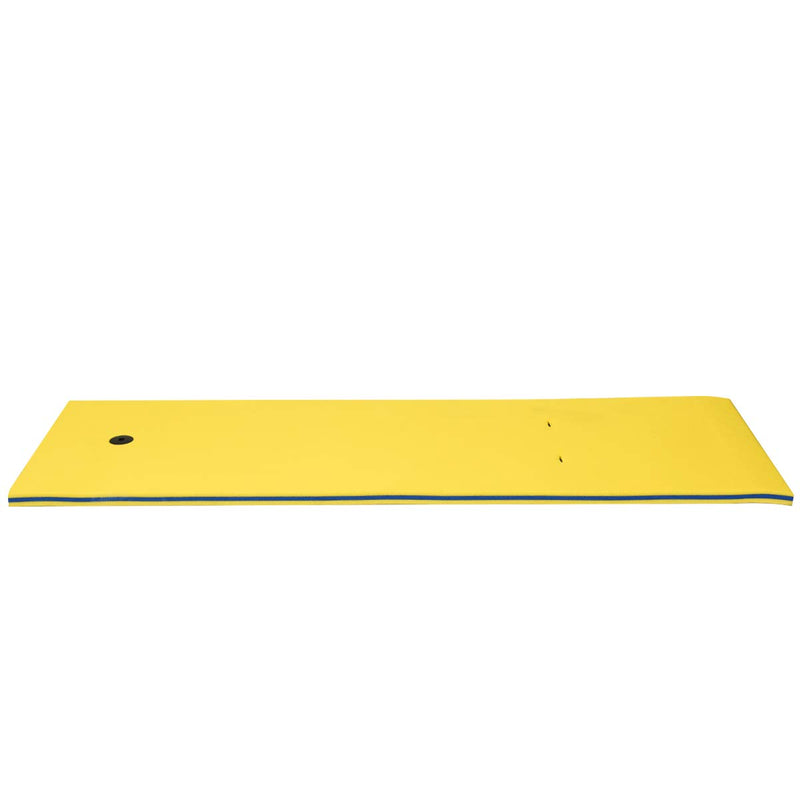 Load image into Gallery viewer, Floating Water Pad Mat with Rolling Pillow Design
