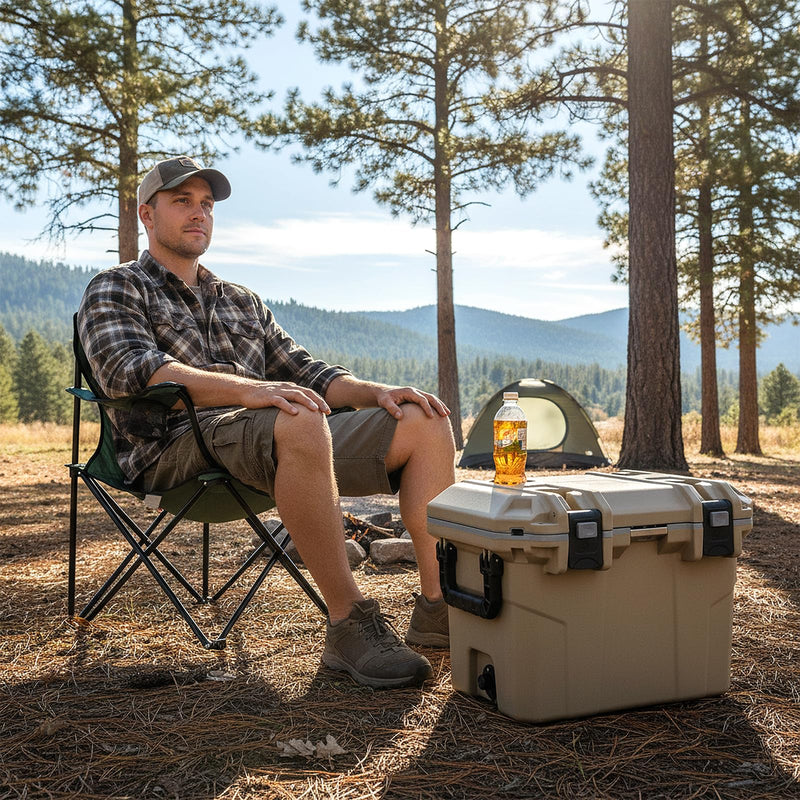 Load image into Gallery viewer, Goplus 53QT Ultra-Light Injection Molded Cooler with Handles &amp; Bottle Opener
