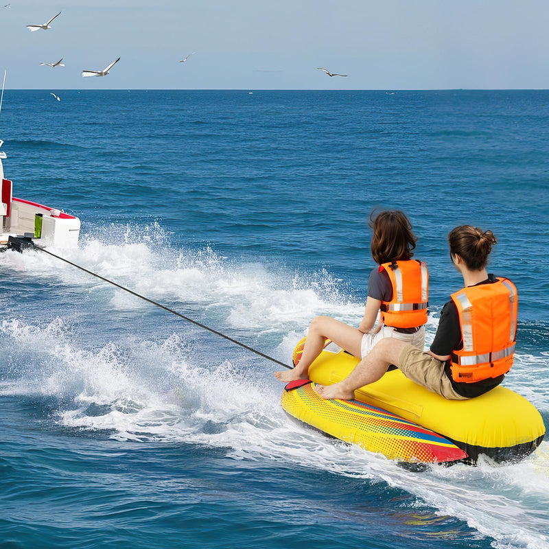 Load image into Gallery viewer, 1-2 Rider Hot Dog Tube for Boat to Pull
