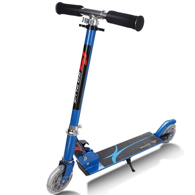 Folding Kick Scooter for Kids, 2 Flash Wheels Deluxe Aluminum - GoplusUS