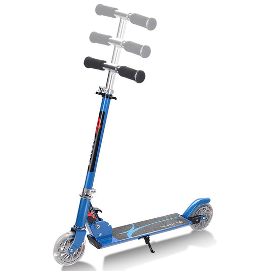 Folding Kick Scooter for Kids, 2 Flash Wheels Deluxe Aluminum - GoplusUS