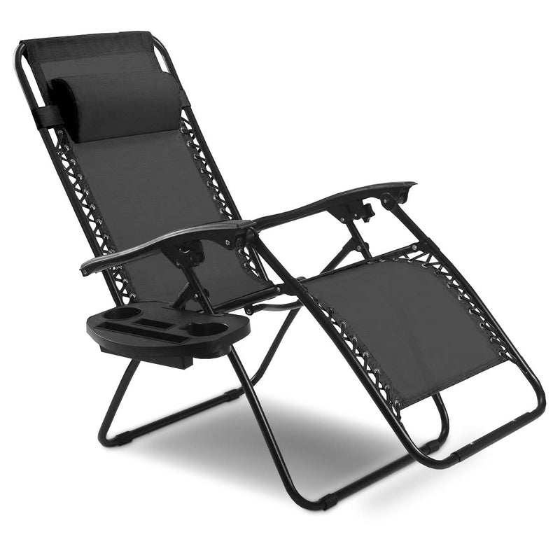 Load image into Gallery viewer, Goplus Folding Zero Gravity Reclining Lounge Chairs - GoplusUS
