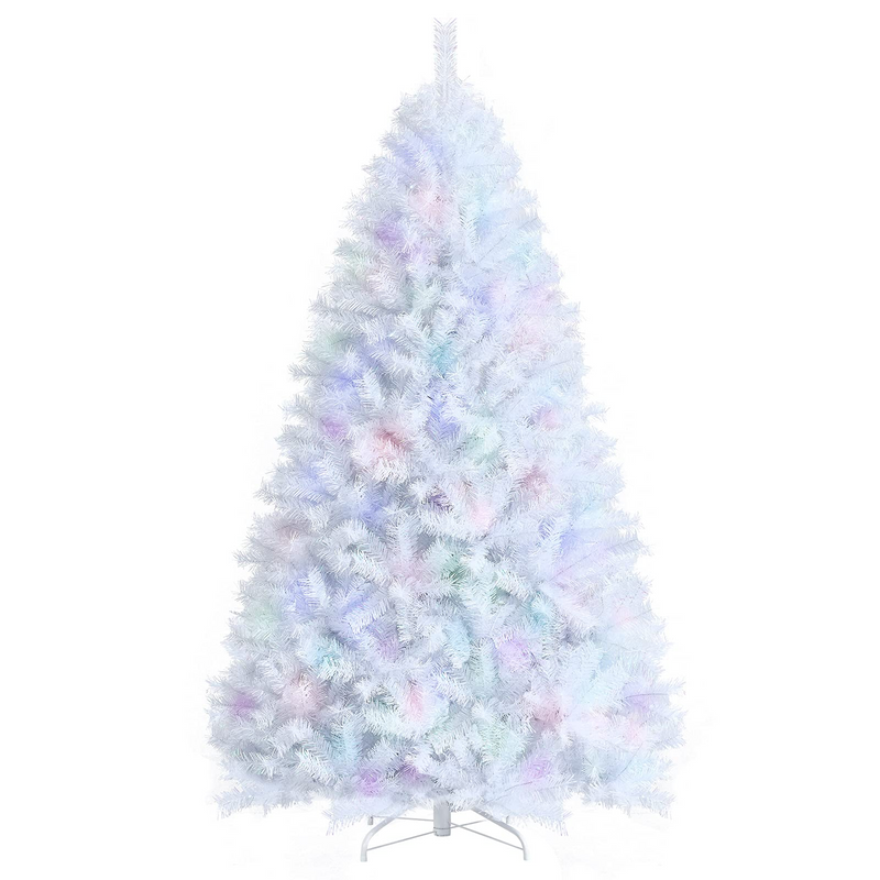 Load image into Gallery viewer, Goplus Artificial Christmas Tree, Hinged Unlit Full Xmas Pine Tree, Quick Set-Up, for Indoor Home Office Holiday Decoration - GoplusUS
