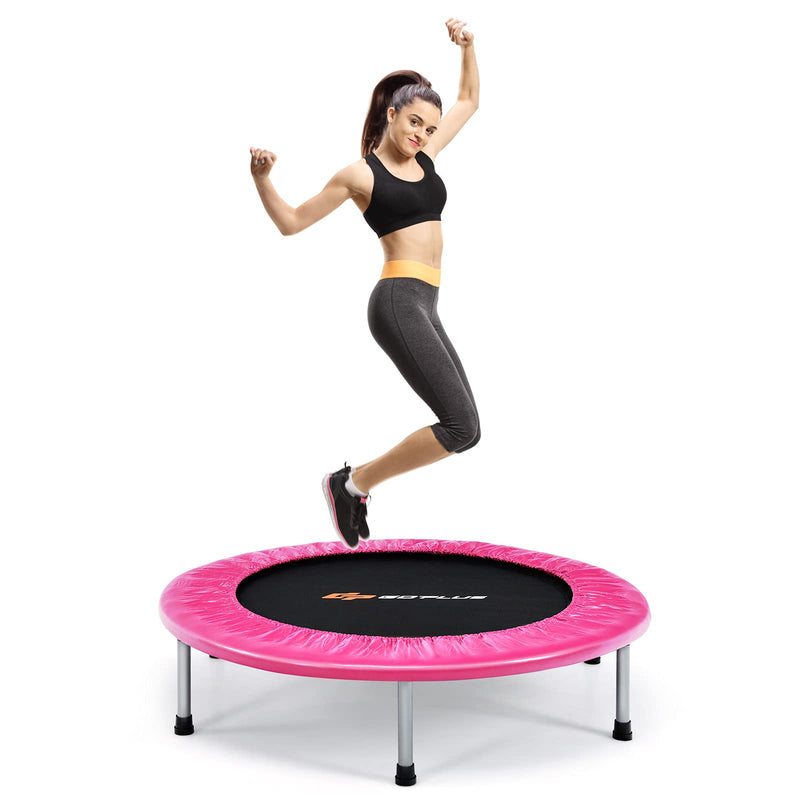 Load image into Gallery viewer, Goplus Mini Folding Trampoline, Foldable Fitness Rebounder for Children - GoplusUS
