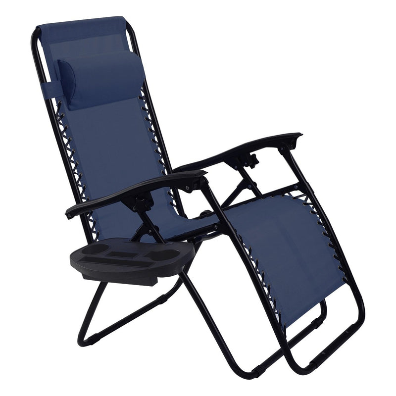 Load image into Gallery viewer, Goplus Folding Zero Gravity Reclining Lounge Chairs - GoplusUS
