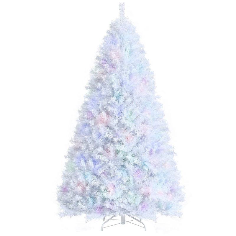 Load image into Gallery viewer, Goplus Artificial Christmas Tree, Hinged Unlit Full Xmas Pine Tree, Quick Set-Up, for Indoor Home Office Holiday Decoration - GoplusUS
