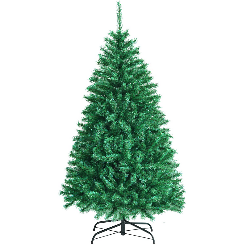 Load image into Gallery viewer, Goplus Artificial Christmas Tree, Hinged Unlit Full Xmas Pine Tree, Quick Set-Up, for Indoor Home Office Holiday Decoration - GoplusUS
