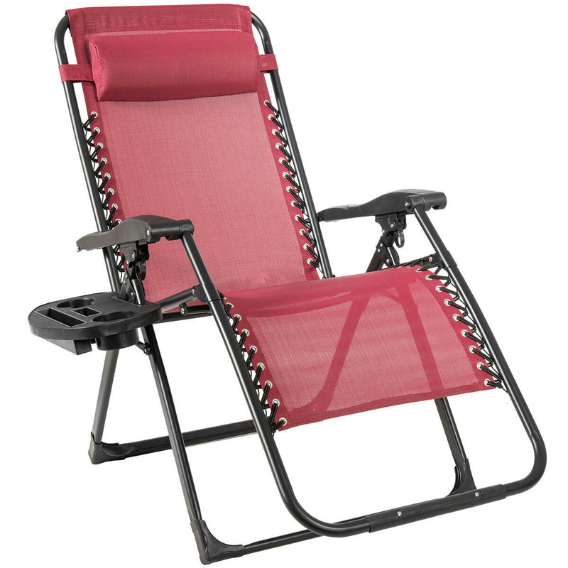 Load image into Gallery viewer, Zero Gravity Chair, 500-lb Capacity Oversized Recliner with Cup Holder

