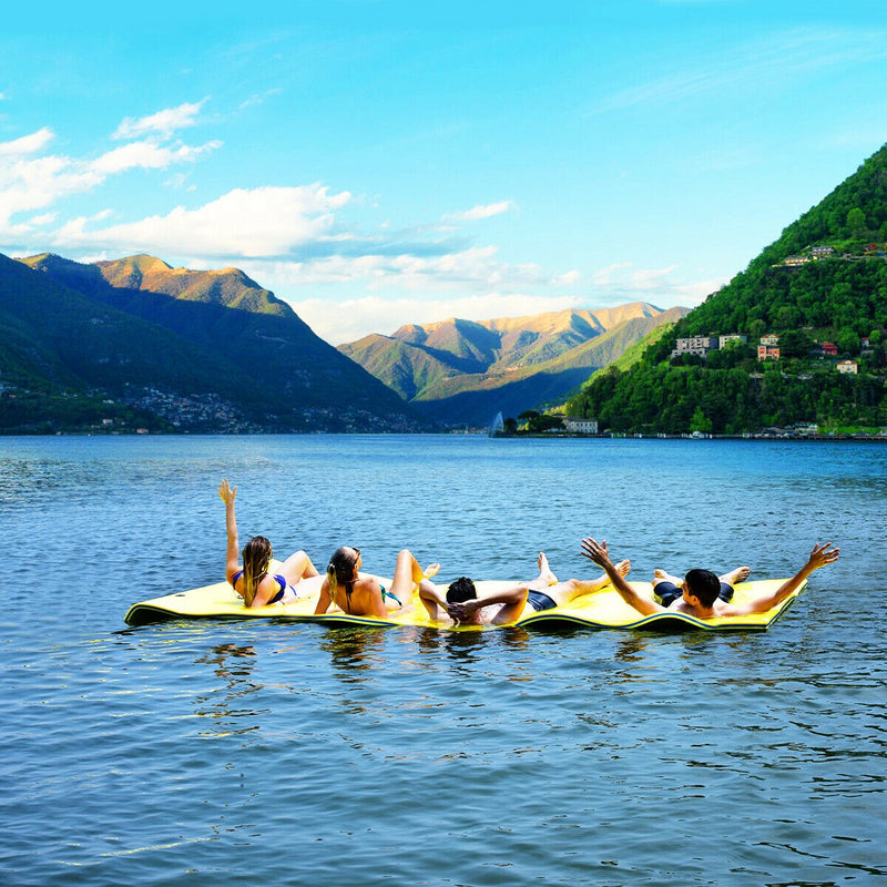 Load image into Gallery viewer, Floating Water Pad for Water Recreation and Relaxing - GoplusUS
