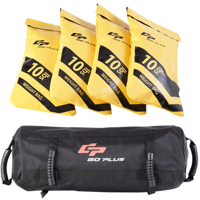Workout Fitness Sandbag w/Filler Bag 10 to 60 Lbs Adjustable Heavy Military Tactical Training Weight Bags for Exeicise