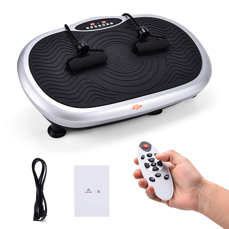 Load image into Gallery viewer, Goplus 3D Vibration Platform Exercise Machine, Mini Vibration Plate w/Remote Control, 1-99 Level Adjustable Speed - GoplusUS
