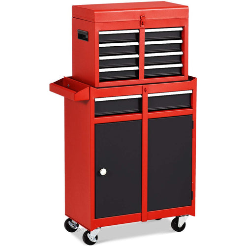 5-Drawer Rolling Tool Chest, Tool Storage Box - GoplusUS