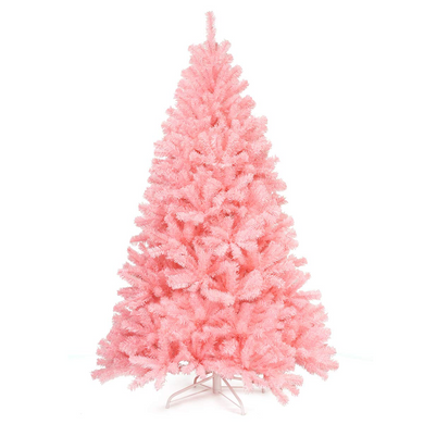 Goplus Unlit Artificial Christmas Tree, 100% New PVC Material, Xmas Tree for Indoor and Outdoor Decoration - GoplusUS