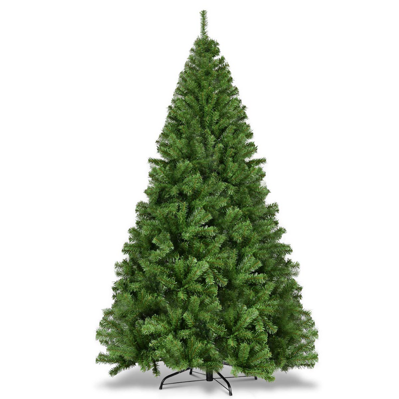 Load image into Gallery viewer, Goplus Artificial Christmas Tree, Unlit Premium Hinged Spruce Xmas Tree with Solid Metal Stand, for Outdoor and Indoor Decor - GoplusUS
