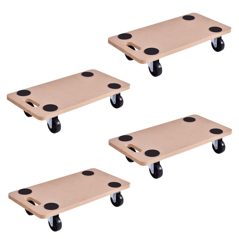 Load image into Gallery viewer, Moving Dolly Heavy Duty Wood Furniture Dollies Movers Carrier (23&quot; x11.5&quot; Platform) - GoplusUS
