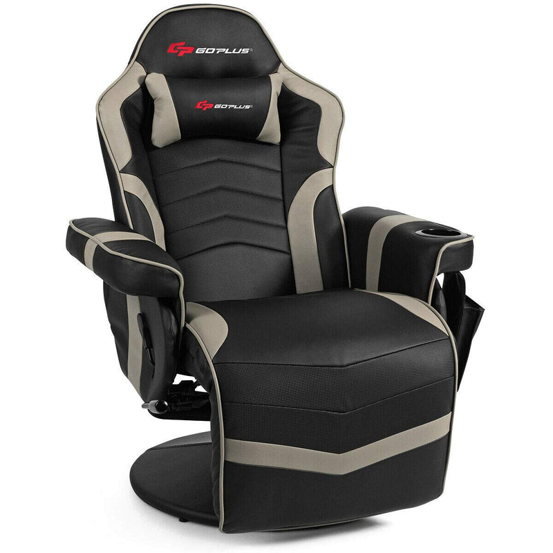 Load image into Gallery viewer, Massage Gaming Chair, Racing Style Gaming Recliner - GoplusUS
