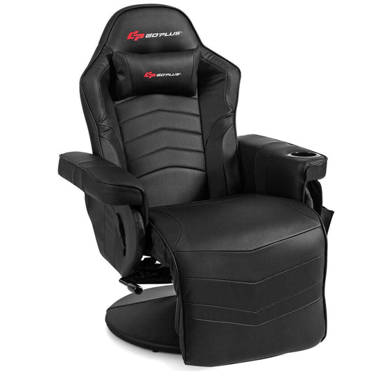Massage Gaming Chair, Racing Style Gaming Recliner - GoplusUS