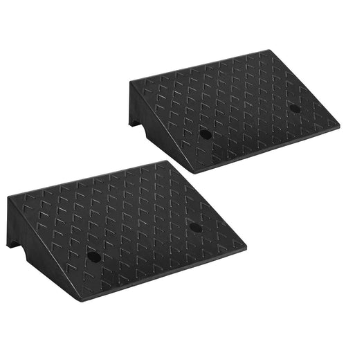 Goplus 2PCS Rubber Car Curb Ramps, 5