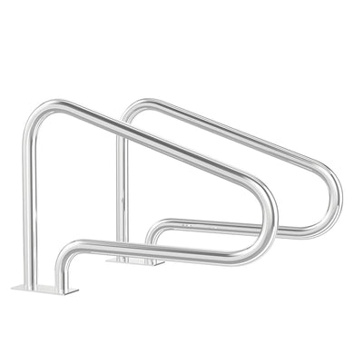 Pool Hand Rail, 2 PCS Easy Mount Hand Grab Rail - GoplusUS
