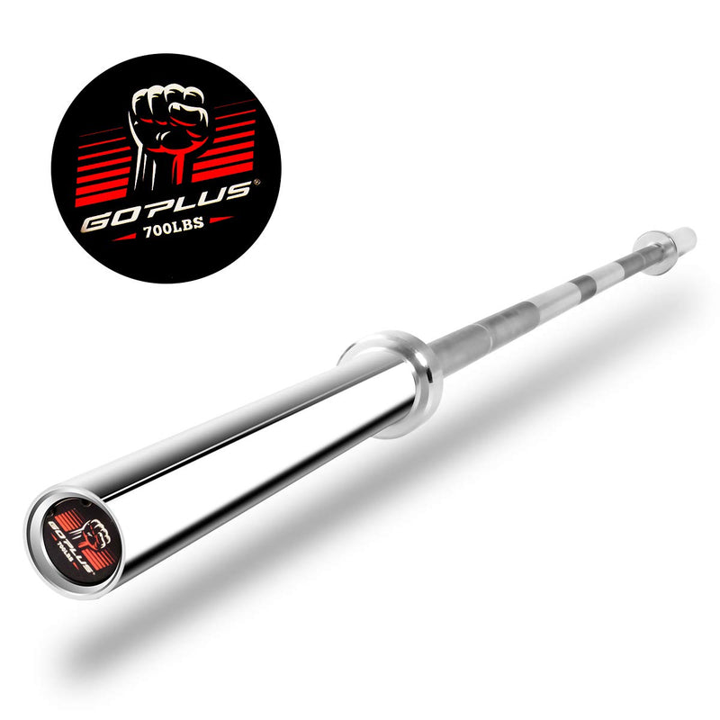 Load image into Gallery viewer, Goplus 7 Feet Olympic Bar, 700/1000LBS Weight Bar Solid 2&quot; Olympic Plates Olympic Barbell - GoplusUS
