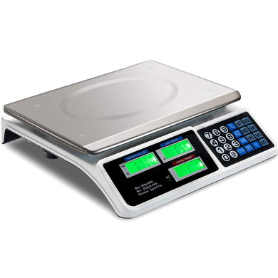 66 LB Deli Scale Price Computing Commercial Food Produce Electronic Counting Weight - GoplusUS