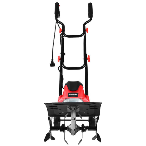 10 Amp Corded Electric Tiller and Cultivator, 14-Inch Tiller w/ 9