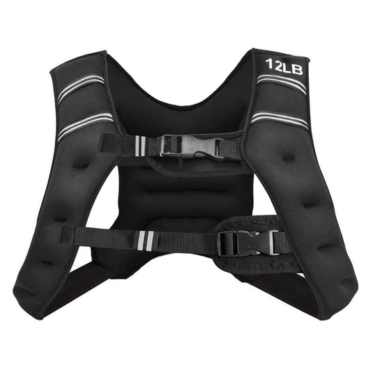 Adjustable Weighted Vest, 12lb/20lbWeight Vest Workout Equipment - GoplusUS