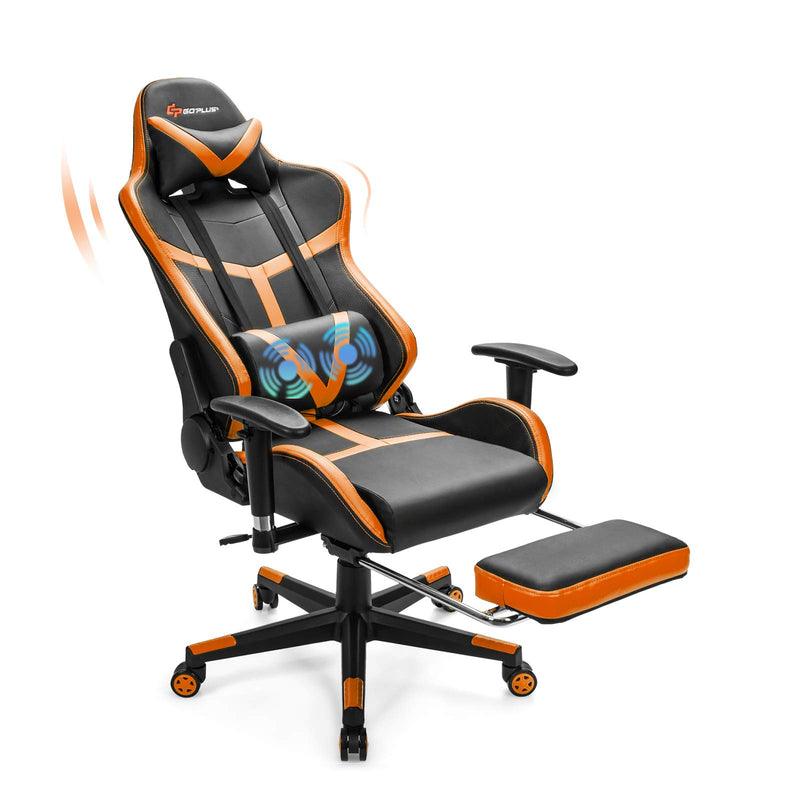 Load image into Gallery viewer, Gaming Chair, Massage Office Chair Computer Gaming Racing Chair - GoplusUS
