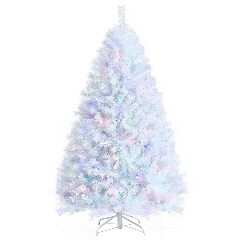 Load image into Gallery viewer, Goplus Artificial Christmas Tree, Hinged Unlit Full Xmas Pine Tree, Quick Set-Up, for Indoor Home Office Holiday Decoration - GoplusUS
