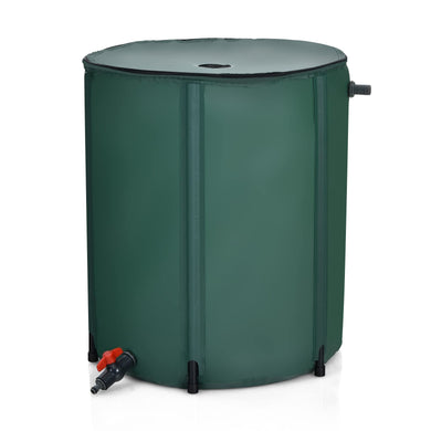 Portable Rain Barrel Water Collector Collapsible Tank