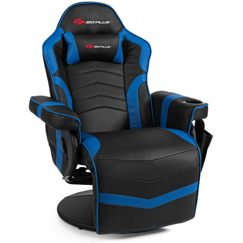 Load image into Gallery viewer, Massage Gaming Chair, Racing Style Gaming Recliner - GoplusUS
