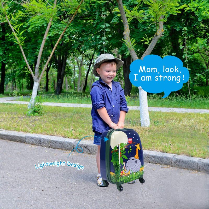 Load image into Gallery viewer, 2PC Kids Luggage, 12&quot; &amp; 16&quot; Kids Carry On Luggage Set - GoplusUS
