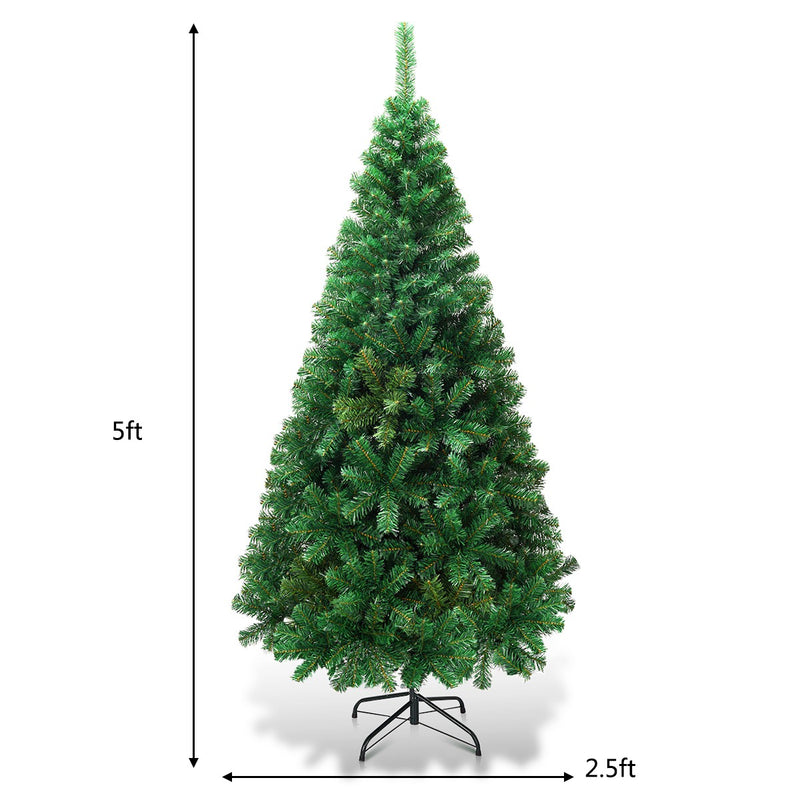 Load image into Gallery viewer, Artificial Christmas Tree with Solid Metal Stand - GoplusUS
