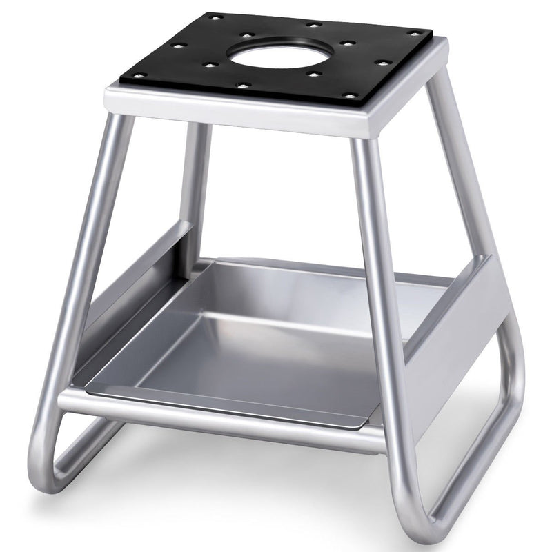 Load image into Gallery viewer, Motorcycle Motocross Dirt Bike Panel Stand Hoist Maintenance Lift Jack 1000LB Capacity (10&quot; x 10&quot; with Removable Oil Pan) - GoplusUS
