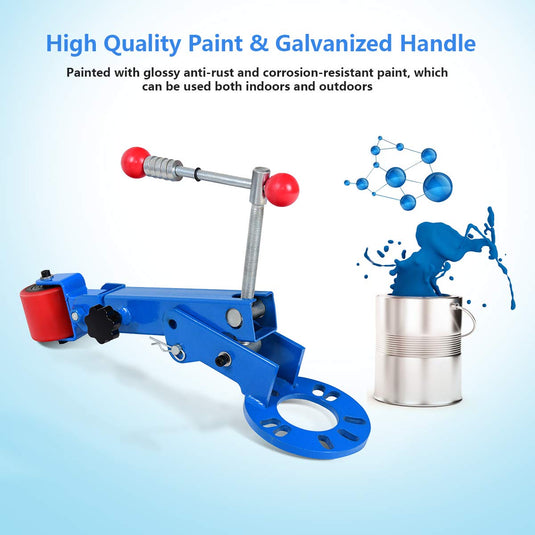 Goplus Fender Roller Reforming Extending Tool, Heavy Duty Wheel Arch Roller Flaring Former (Blue) - GoplusUS